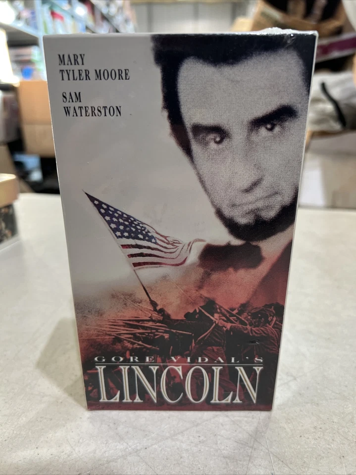 Gore Vidal's Lincoln (vhs 1994) 2 Tape Version Mary Tyler Moore