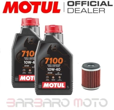 Servicio YAMAHA YZ 250 4T DE 2003 A 2020 YZF MOTUL 7100 10W40 + Filtro de aceite Foto 1 de 2