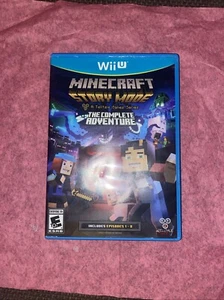 Minecraft Story Mode The Complete Adventure Nintendo Wii U 2015 Edition - Picture 1 of 4