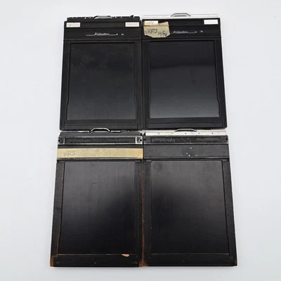 Lot of 4 GRAFLEX Riteway 4x5 Large Format Cut Film Holder - Image 1 of 4