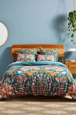 NWT Anthropologie Mahina Queen Duvet Cover and 2 Standard Shams - Image 1 of 4