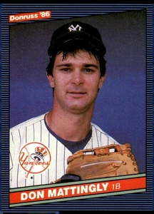 1986 Leaf #103 Don Mattingly - Picture 1 of 2