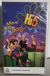 VHS Hi-5 Hi5 : Move Your Body 1999 VHS Video Australian Children's Entertainment - Picture 1 of 7