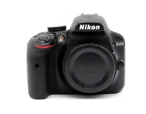 Nikon D3400 24.2 MP DSLR-Digitalkamera, CMOS, FULL HD, WIFI, shutter count 11097 - Imagen 1 de 8