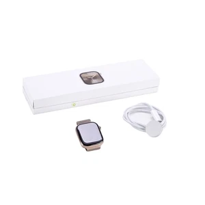 Apple Watch Serie 10 GPS + Estuche Celular Titanio 46mm Dorado Lazo Milanés - Imagen 1 de 10