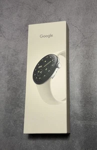 Google Pixel Watch 4 ( 41mm ) WiFi - Polished Silver - Porcelain Band - NEW - Picture 1 of 6