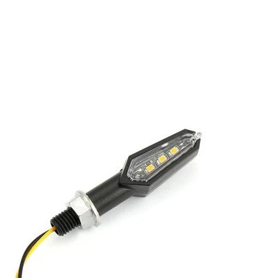 Two Sided LED Turn Signal Lights for Motorcycles Fits Street Bikes and Scooters - Image 1 of 4
