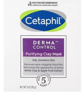 Cetaphil Derma Control Puryfying Clay Mask Removes pore-clogging 85g - Picture 1 of 4
