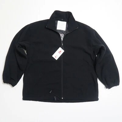 Tru-Spec Micro Fleece Liner Jacket Mens M Black Bungee Waist Mock Neck Zip - Image 1 of 4