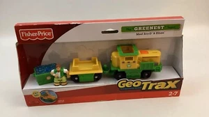 GeoTrax Meet Eco-D & Ethan The Greenest Team Push Train w/Lights & Sound NOS - Imagen 1 de 14