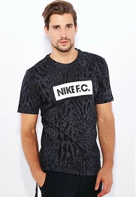 Nike Men's F.C Wild Glory  Soccer Tee Black 726466 060 Size XL - Image 1 of 4