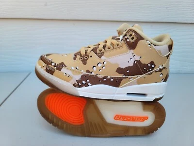 NEW WOMEN'S Nike Air Jordan 3 Retro TEX Camo HM4301-200 SZ 7 - Image 1 of 4