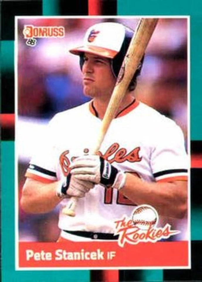 #15 Pete Stanicek - Baltimore Orioles - 1988 Donruss The Rookies Baseball - Image 1 of 1