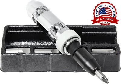 Juego De Destornilladores Manuales De Impacto Manual 1/2 Pulgadas, 7 Piezas NEW - Image 1 of 4