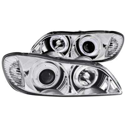 ANZO For 2000-2004 Infiniti I30 Projector Headlights W/ Halo Chrome - Image 1 of 4
