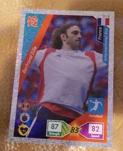 BERTRAND GILLE GLITTER FOIL PANINI 2012 OLYMPIC GAMES TRADING CARD NUMBER 313 - Picture 1 of 2