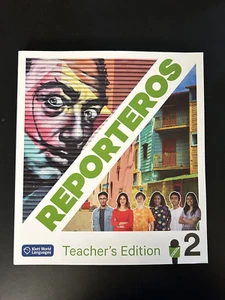 Reporteros Teacher's Edition 2 Klett World Languages Book Spanish Program - Picture 1 of 9