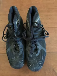 NY Jets NFL Donnie Abraham Game Used Cleats Pro Bowler - Picture 1 of 3