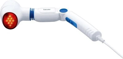 Beurer MG40 Infrared Heat Vibration Massager 4 Attachments 3 Function Levels NEW - Image 1 of 2