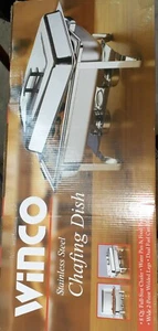 Juego de platos rozadores de acero inoxidable chafer de tamaño completo winco 🙂 🙂 🙂 - Imagen 1 de 6