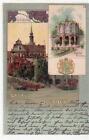 39028210 - 8000 Dresden Dresden, Lithographie mit Schlosshof und Zwinger -
