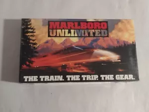 MARLBORO UNLIMITED VHS-Kassette Der Zug. Die Reise. The Gear 1995 Brandneu Versiegelt - Bild 1 von 4