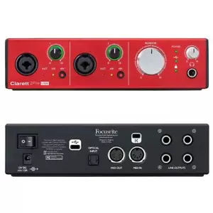 Focusrite Clarett 2Pre USB 10-in 4-out Professional Audio Interface - Picture 1 of 1