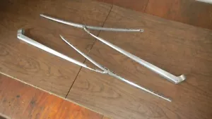 61-67 Cadillac WINDSHIELD WIPER ARMS w/ BLADES Deville Eldorado NICE 62 63 64 65 - Picture 1 of 7