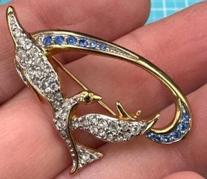 Vintage Swarovski Yokota Maikiko uccellino della pace e della libertà - Foto 1 di 4
