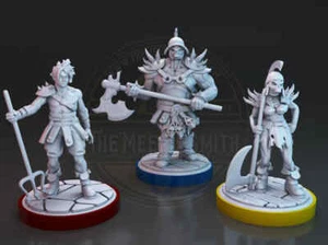 Gladiators Vol.5 board game miniatures for tabletop, boardgame wargames, diorama - Imagen 1 de 5