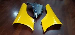 McLaren 650S Left & Right Side Quarter Rocker Panel Molding With Plastic Inserts - Picture 1 of 6
