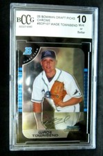 Wade Townsend RC 2005 Bowman Chrome DPP Rookie Card#BDP107 BCCG10!Devil Rays RC