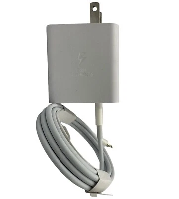 35W USB-C Power Adapter PD Fast Charger Cable For iPhone 14 13 12 11 Pro Max XR - Image 1 of 2