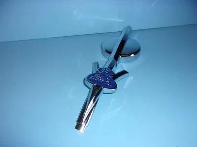 1937 Ford Pickup and Commercial Grille Shell Ornament, Radiator Cap Cover - Image 1 of 3