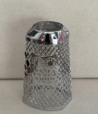 Bath & Body Works GEL Hand Soap Sleeve Holder Silver Owl Design **5.75” Gel ONLY - Image 1 of 4
