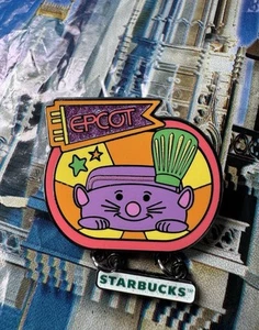 2025 Disney Parks Epcot Starbucks Mystery Pin Remy Ride Vehicle ONLY Walt Disney - Picture 1 of 1