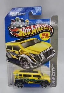 Hot Wheels 2013 HW City Rescue Speedbox Yellow Diecast Toy Car, #15/250, New - Picture 1 of 8