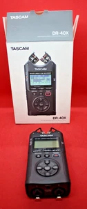 TASCAM DR-40X 4 Track Digital Audio Recorder - Black - Picture 1 of 14