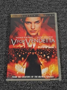 V For Vendetta (DVD, Widescreen Edition) Natalie Portman, Hugo Weaving - Picture 1 of 4