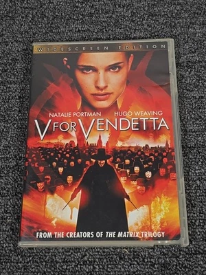 V For Vendetta (DVD, Widescreen Edition) Natalie Portman, Hugo Weaving - Image 1 of 4