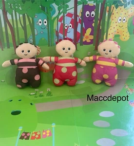 Juego de peluche de peluche In The Night Garden Tombliboos OOO EEE UN X3 *En muy buena condición* 7” - Imagen 1 de 10