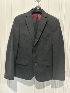 Joseph Abboud Gray Suit Young Boys size 8R 2Piece - Picture 1 of 4