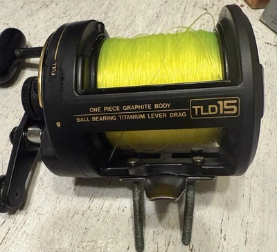 Shimano TLD15 4:2:1 Ratio Fishing Reel, Used - Image 1 of 4