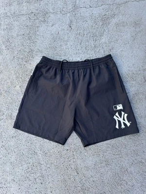 Pantalones Cortos NY Yankees Para Hombre XL Negros Sin Forro Majestic New York Foto 1 de 4