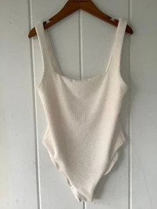 Show Me Your Mumu Badeanzug Cremeweiß Einteiler Größe L - Bild 1 von 8