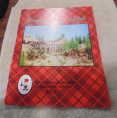 Modelos a escala Campbell, catálogo siete, modelos HO Prestige, trenes, vintage, anuncio Foto 1 de 2