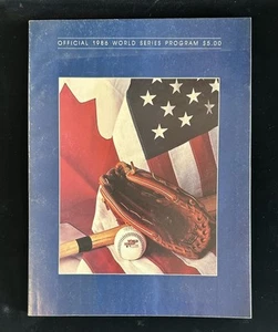 1986 Mets World Series Program vs Red Sox w/ Special Mets Insert - Unscored EX+ - Picture 1 of 10