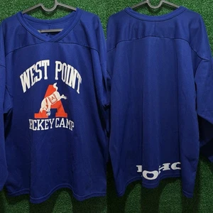 Maglia KOHO West Point Hockey Camp nuova senza etichette vintage MiC taglia Large - Foto 1 di 6