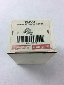 GEMLINE EM-304 FAN MOTOR 115V 10W 60HZ 1.5MHP 6598499 - Picture 1 of 2