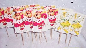 GET ALONG GANG:DOTTIE DOG-WHOOLA LAMB -:CUP CAKE PARTY APPETIZER 18pcs - Picture 1 of 5